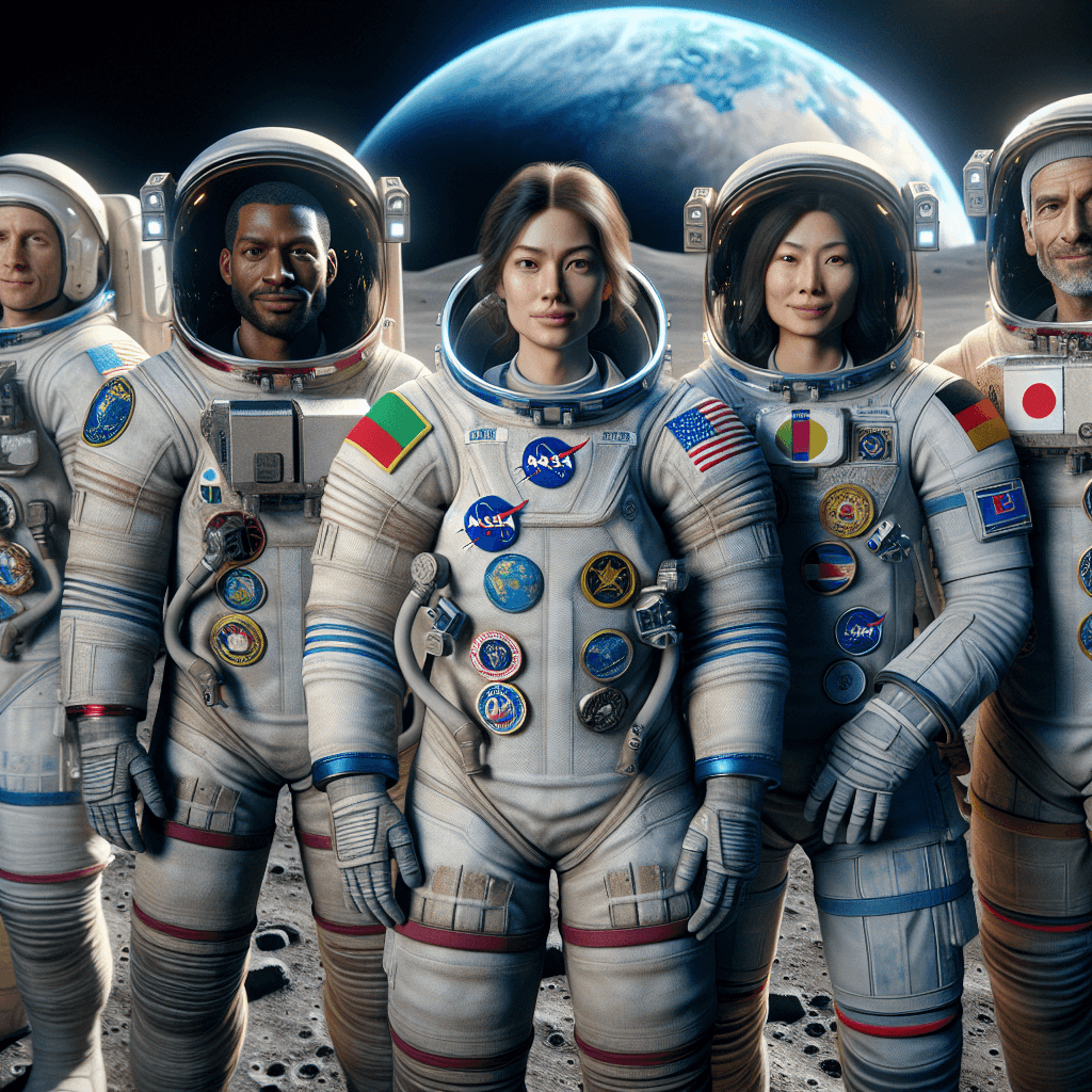 NASA Incluye Astronautas Globales en Misión Lunar